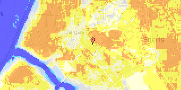 Ekstrem regn på Dalgas Alle 55A, 2. 6