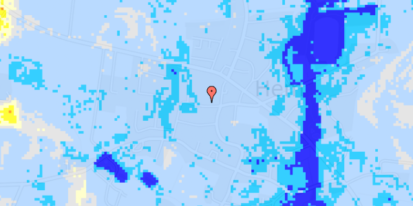 Ekstrem regn på Danelykke 10