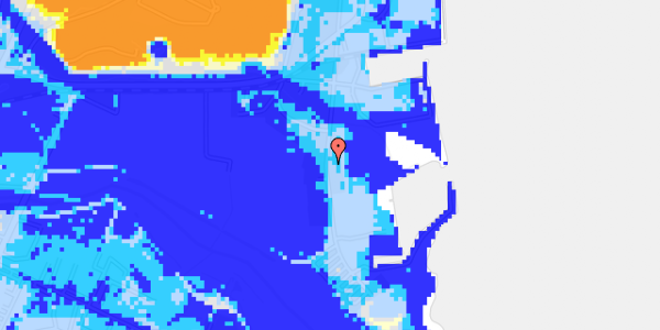 Ekstrem regn på Fjordvej 21