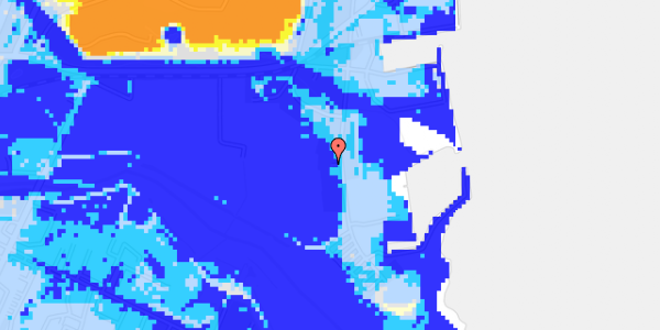 Ekstrem regn på Fjordvej 62