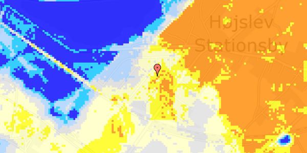 Ekstrem regn på Fjordvænget 8