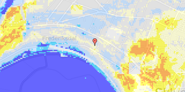 Ekstrem regn på Frederiksdal Alle 26