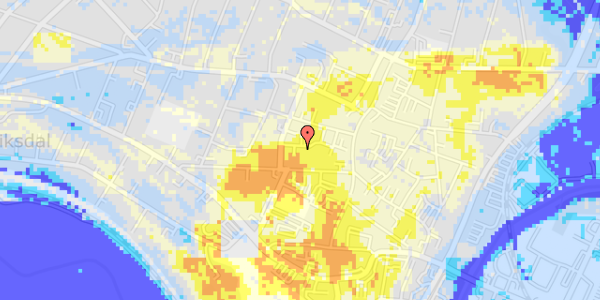 Ekstrem regn på Frederiksgade 14A, 2. 