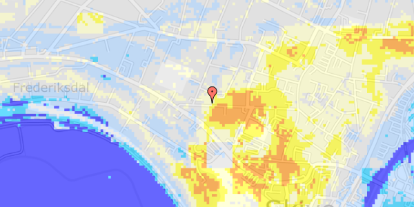 Ekstrem regn på Frederiksgade 42A, 2. 