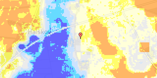 Ekstrem regn på Hobrovej 30