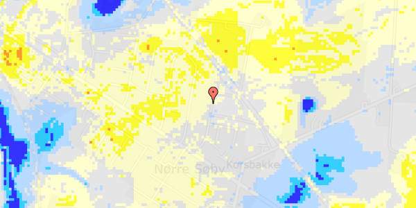 Ekstrem regn på Jens Hansens Vej 11