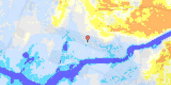 Ekstrem regn på Katrinevej 41