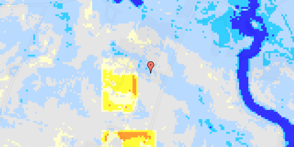 Ekstrem regn på Krarupvej 42