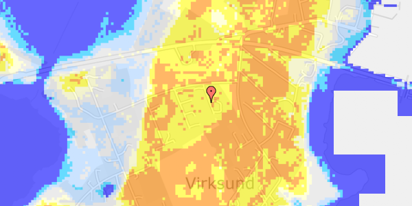 Ekstrem regn på Livøvej 48