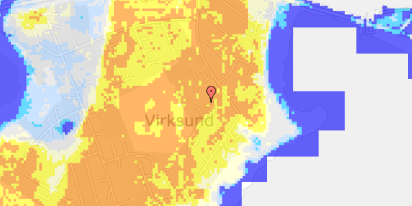 Ekstrem regn på Livøvej 72