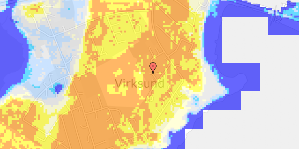 Ekstrem regn på Livøvej 74