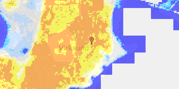 Ekstrem regn på Livøvej 84