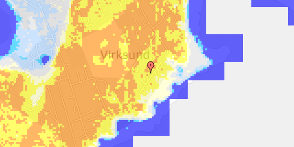 Ekstrem regn på Livøvej 94