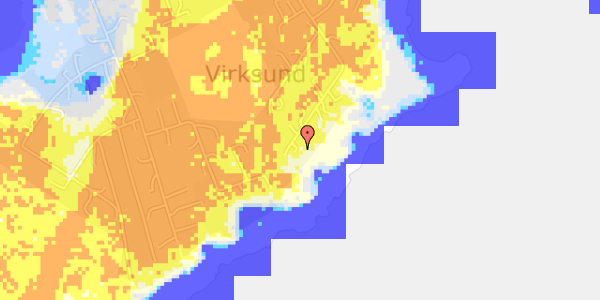 Ekstrem regn på Livøvej 102