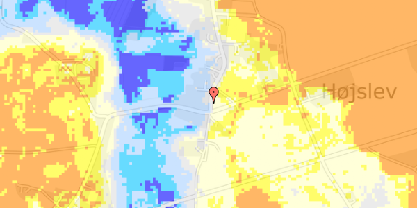 Ekstrem regn på Lundøvej 1