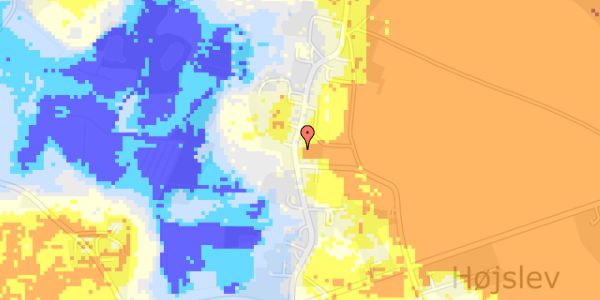 Ekstrem regn på Lundøvej 40