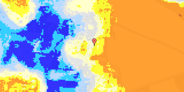 Ekstrem regn på Lundøvej 48