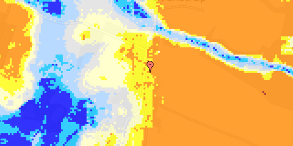 Ekstrem regn på Lundøvej 88D