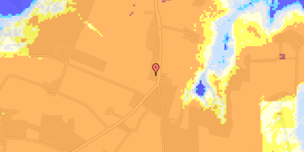 Ekstrem regn på Lundøvej 123