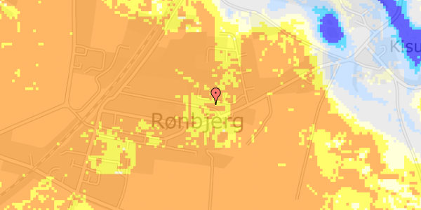 Ekstrem regn på Plantagevej 21