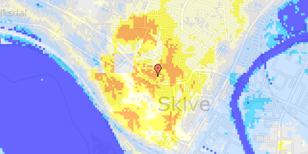 Ekstrem regn på Reberbanen 12, st. th