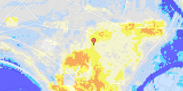 Ekstrem regn på Sallinggade 7, st. 