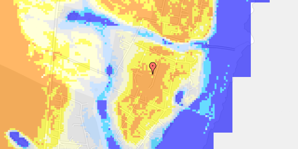 Ekstrem regn på Svanevej 34