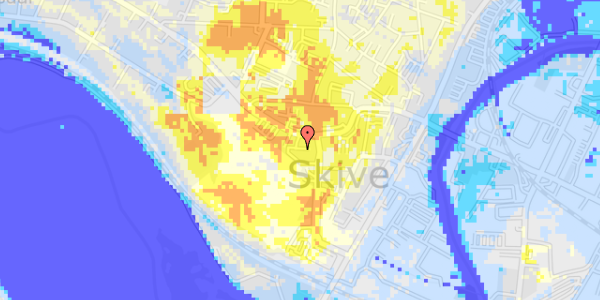 Ekstrem regn på Søndergade 4A, st. 2