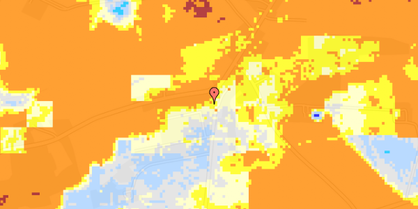 Ekstrem regn på Sønder Hald Vej 2