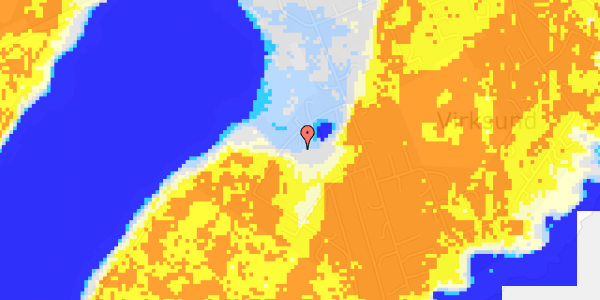 Ekstrem regn på Venøvej 40