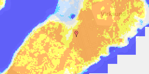 Ekstrem regn på Venøvej 70