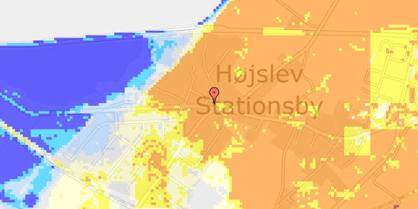 Ekstrem regn på Viborgvej 111