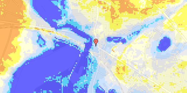 Ekstrem regn på Viborgvej 216