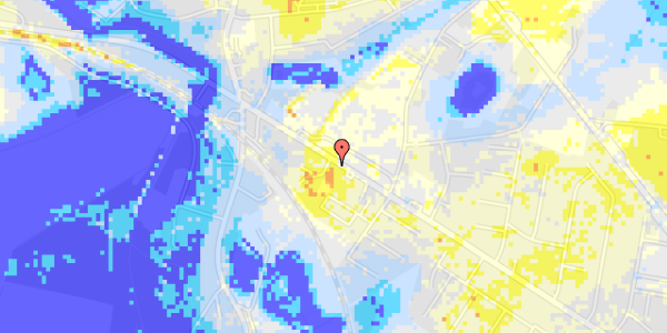 Ekstrem regn på Viborgvej 238