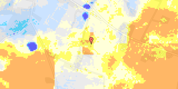 Ekstrem regn på Viborgvej 312