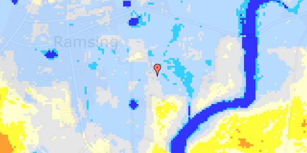 Ekstrem regn på Ågade 24