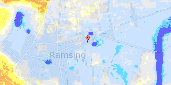 Ekstrem regn på Ågade 28