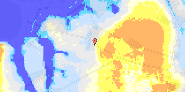 Ekstrem regn på Ålbækvej 27