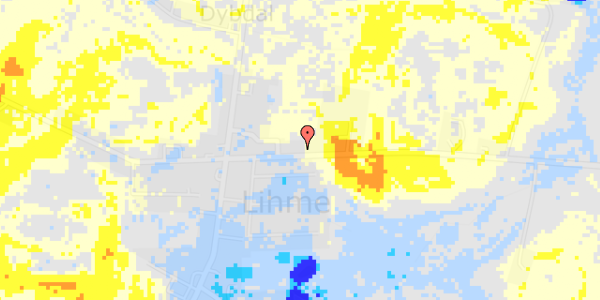 Ekstrem regn på Amtsvejen 15