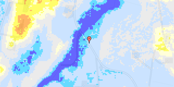 Ekstrem regn på Brøndum Kirkevej 7