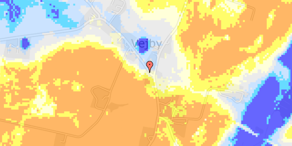 Ekstrem regn på Gadekæret 7