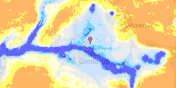 Ekstrem regn på Ginnerupvej 22