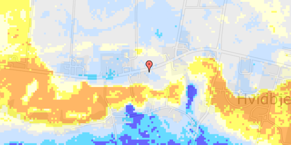 Ekstrem regn på Holstebrovej 439