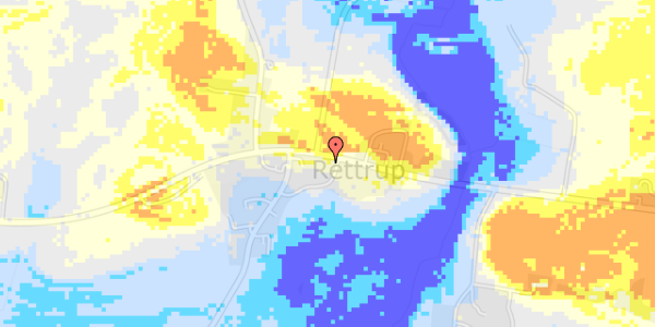 Ekstrem regn på Holstebrovej 455