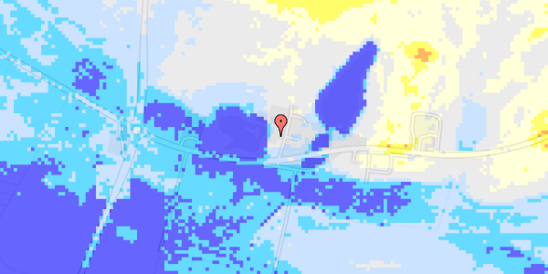 Ekstrem regn på Holstebrovej 480