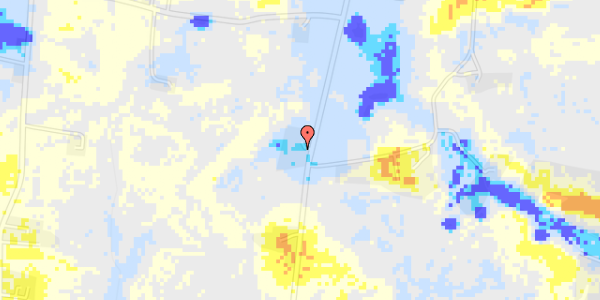 Ekstrem regn på Hostrupvej 36