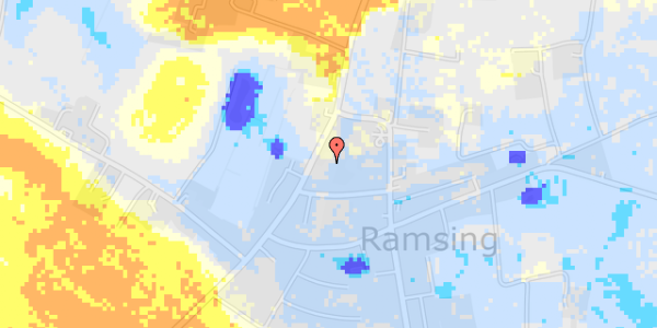 Ekstrem regn på Hovvej 1