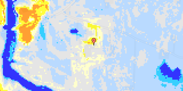 Ekstrem regn på Otting Hedevej 6