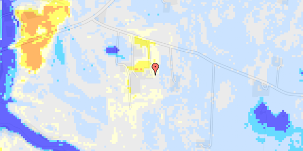 Ekstrem regn på Otting Hedevej 10