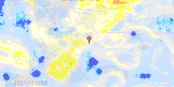 Ekstrem regn på Salmonsensvej 13